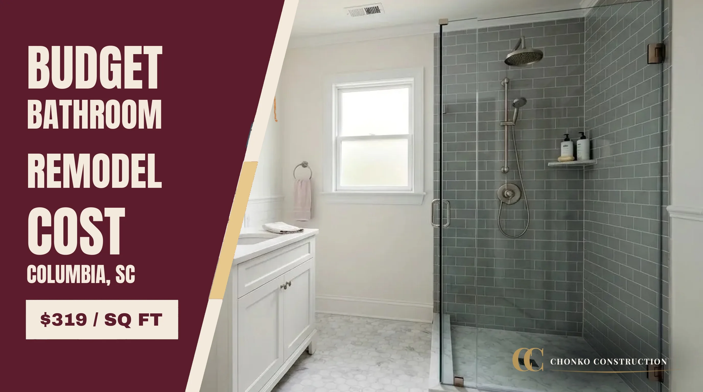 Budget Bathroom Remodel Cost in Columbia, SC (2026 Good-Tier Guide)
