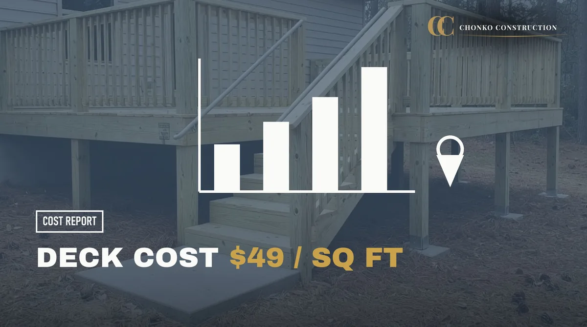 Deck Cost in Columbia, SC: 2026 Pressure-Treated Deck Guide