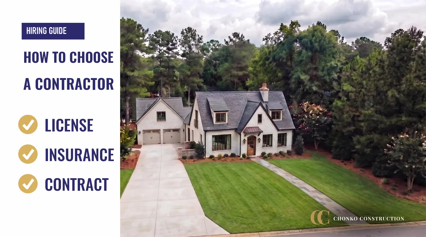 How to Choose a Contractor in Columbia, SC
