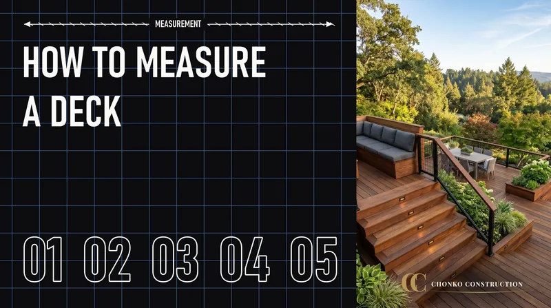 How to Measure a Deck (Before You Call for a Price)