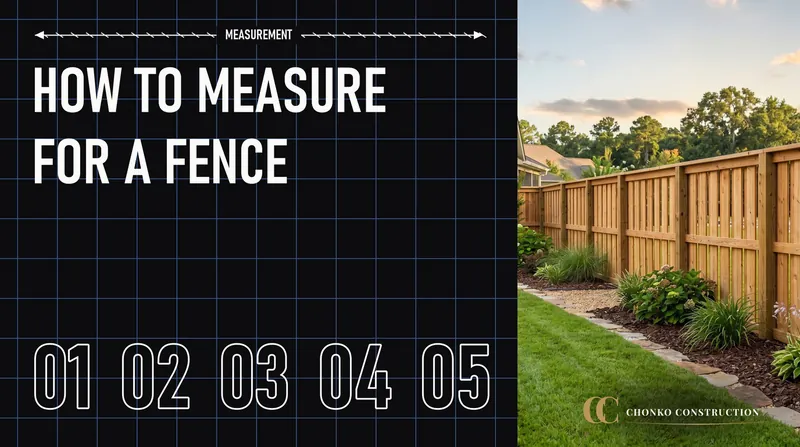 How to Measure for a Fence