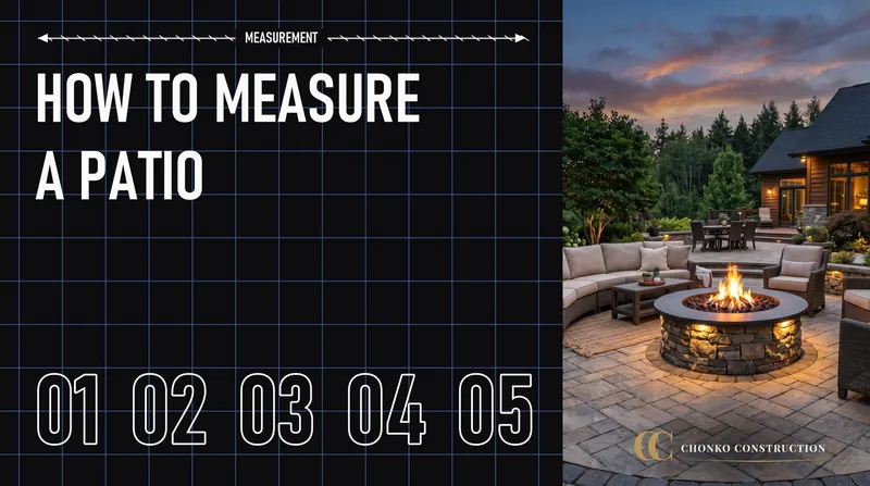 How to Measure a Patio (Before You Call for a Price)