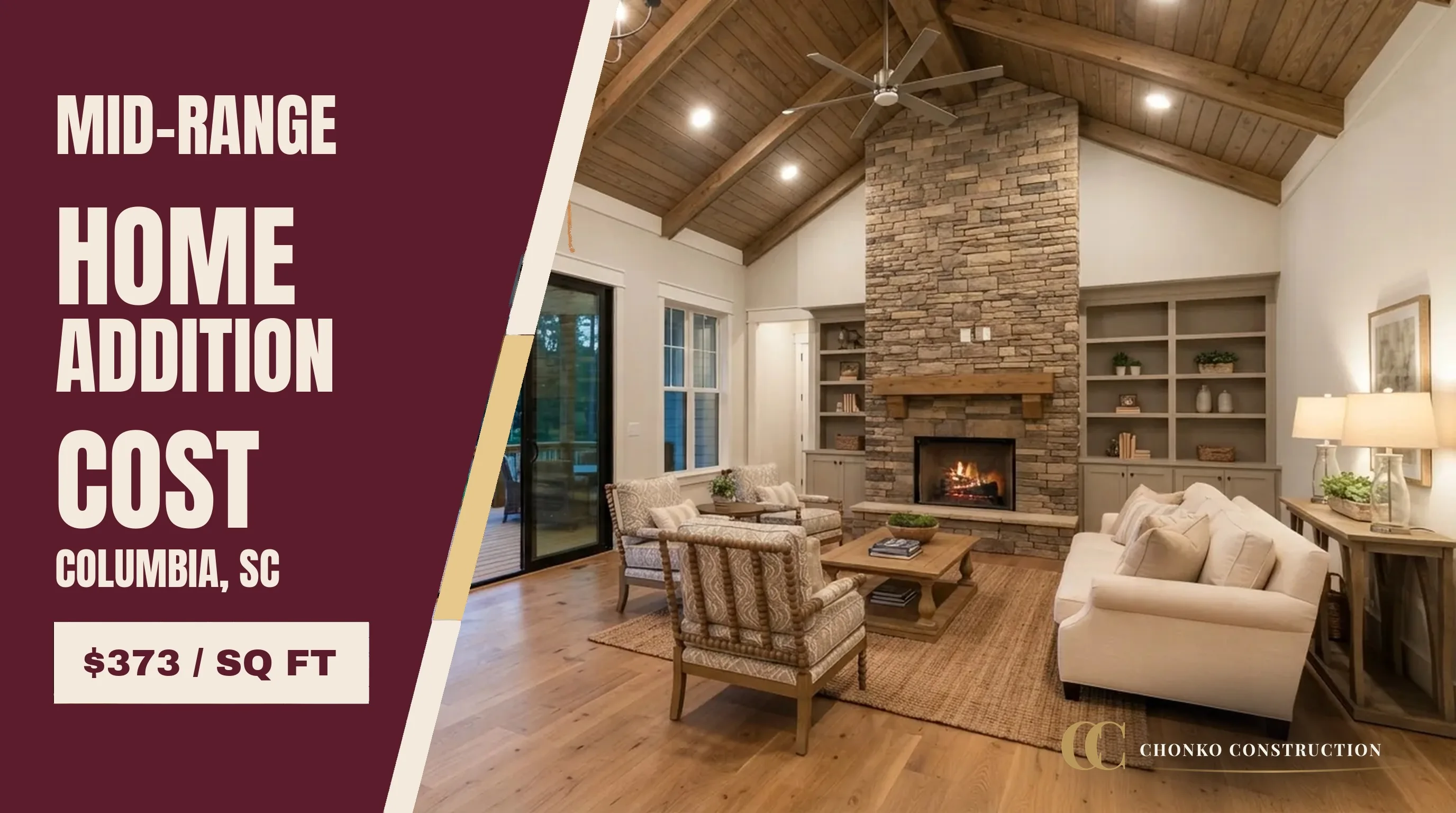 Mid-Range Home Addition Cost in Columbia, SC (2026 Better-Tier Guide)