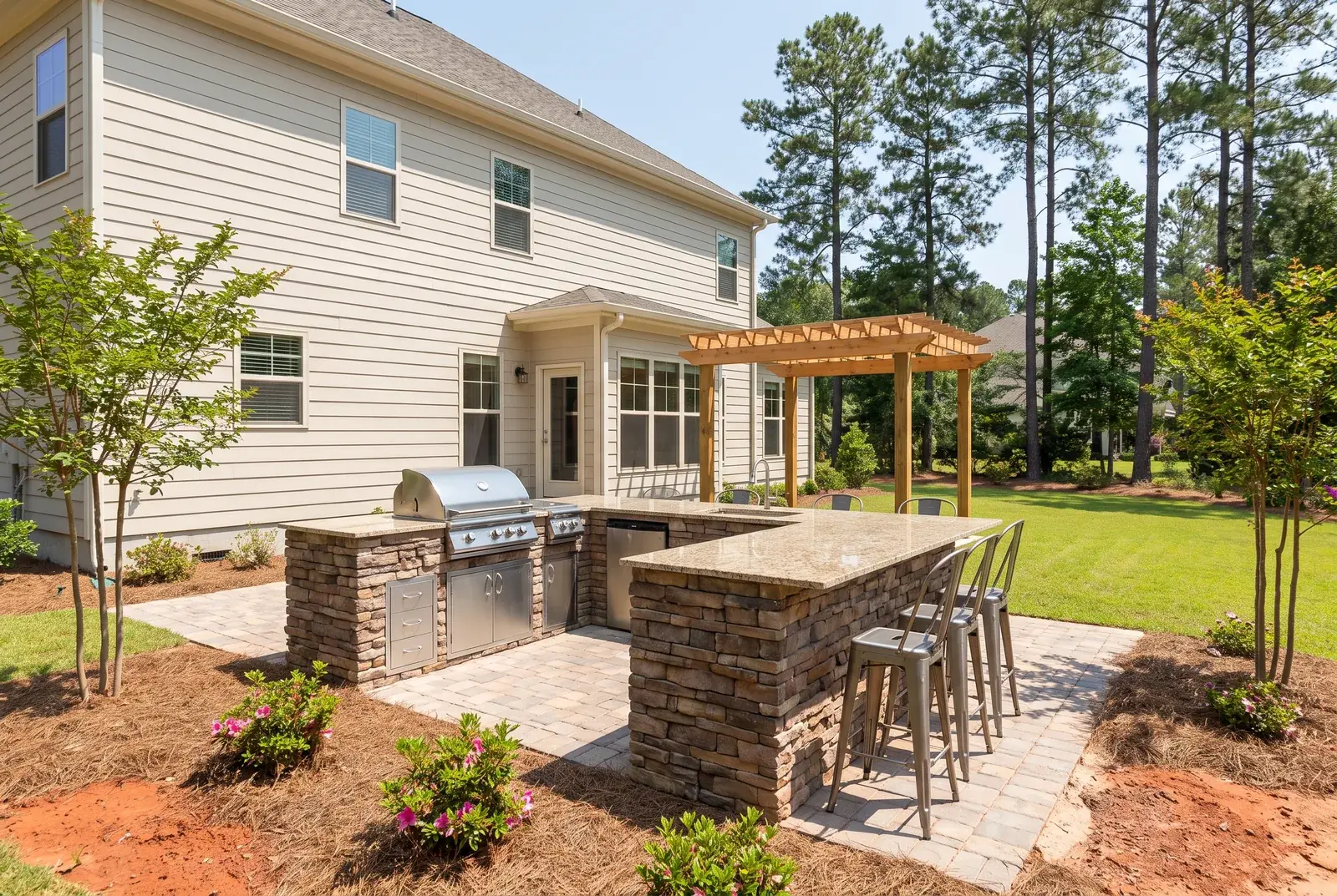 Outdoor kitchen