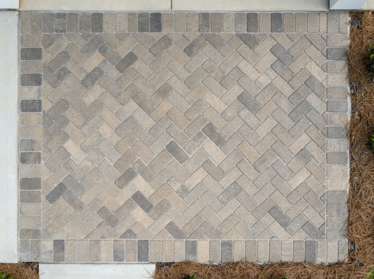 Paver patio